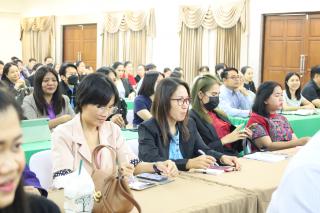 75. พิธีเปิดกิจกรรมการอบรมเชิงปฏิบัติการการออกแบบนวัตกรรมสู่การวิจัยในชั้นเรียน